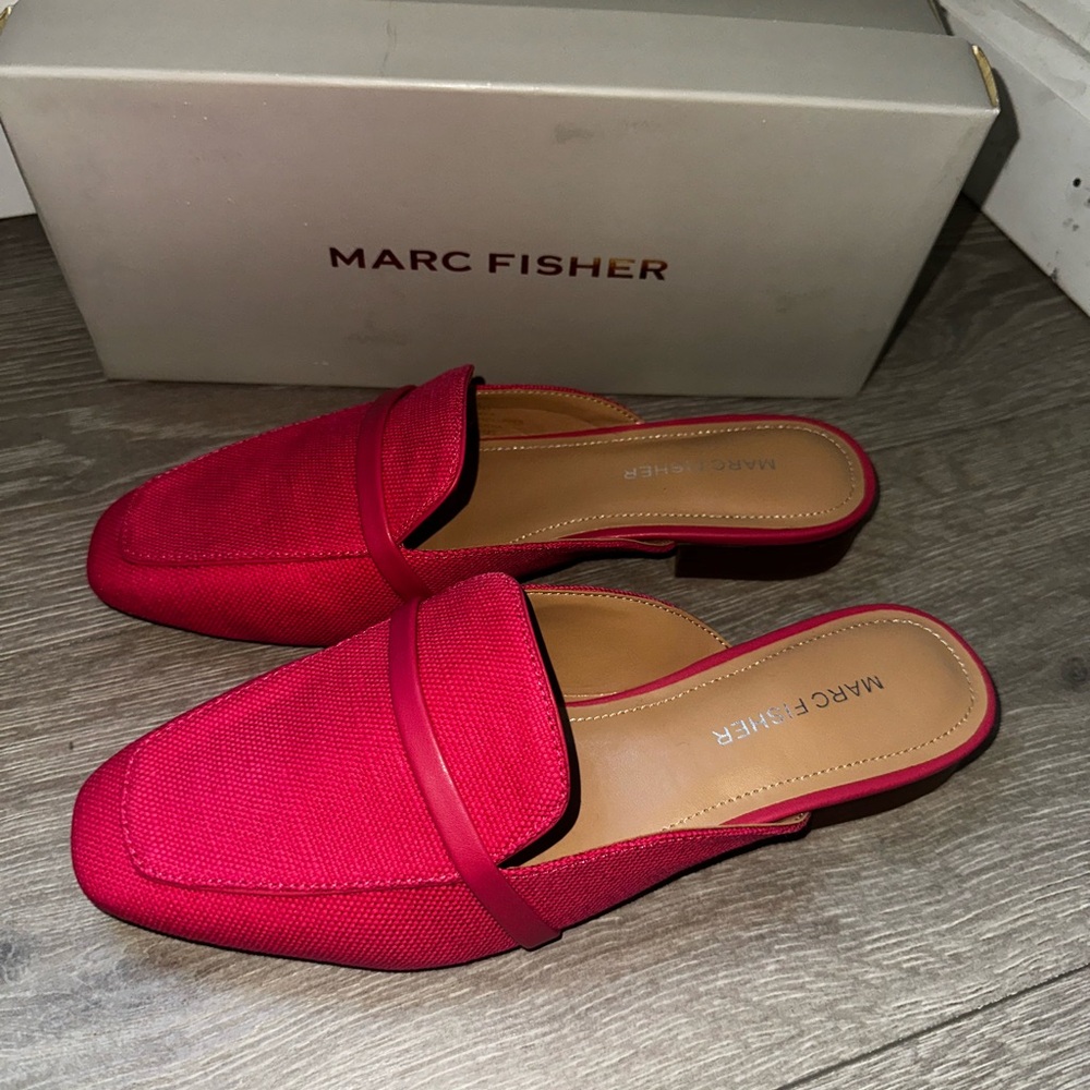 Marc Fisher Women's Pink Loafers - Picture 4 of 4